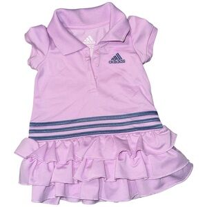 Adidas Polo Dress 6M Purple